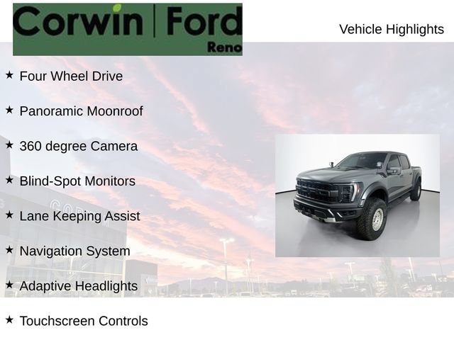 Certified 2021 Ford F150 Raptor w/ Equipment Group 801A High AWD/4WD image 7