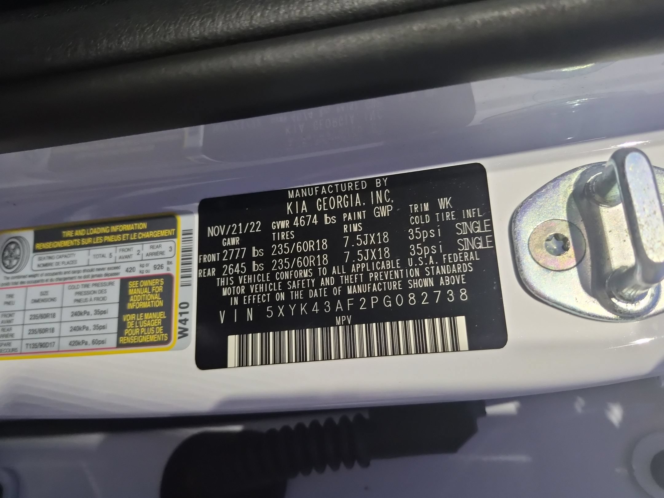 Used 2023 Kia Sportage SX FWD image 39