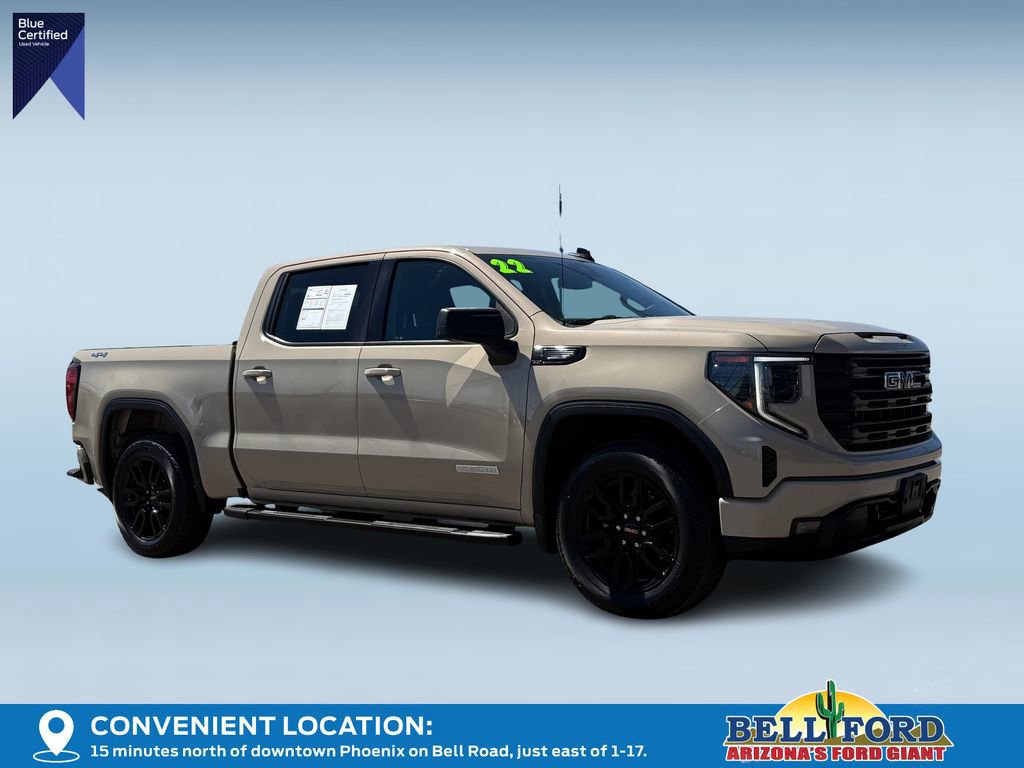 Used 2022 GMC Sierra 1500 Elevation w/ LPO, Elevation Black Package image 4