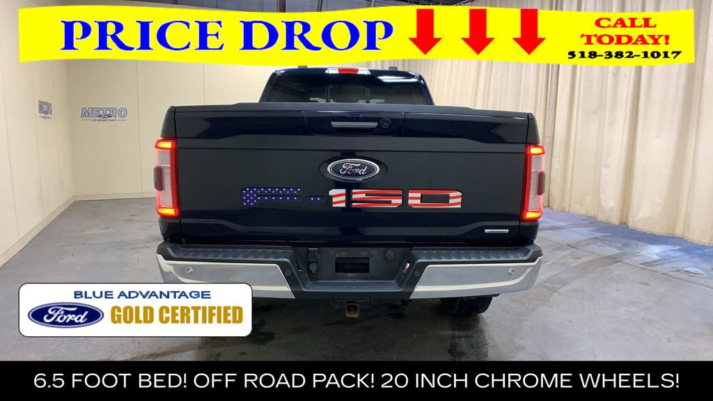 Certified 2022 Ford F150 Lariat w/ Equipment Group 502A High AWD/4WD image 4