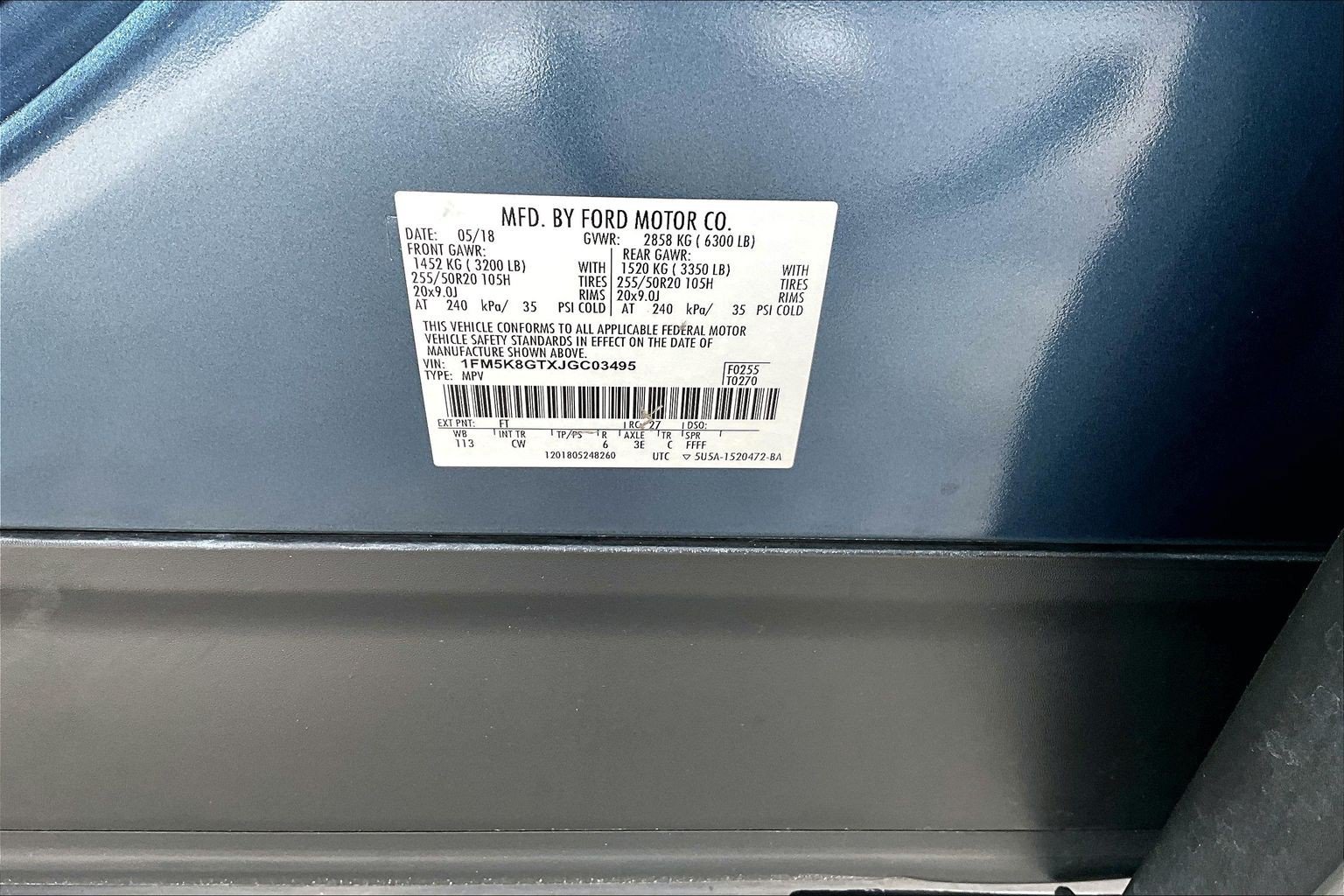 Certified 2018 Ford Explorer Sport AWD/4WD image 32