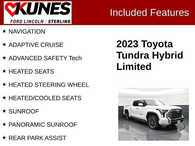 Used 2023 Toyota Tundra Limited AWD/4WD image 2