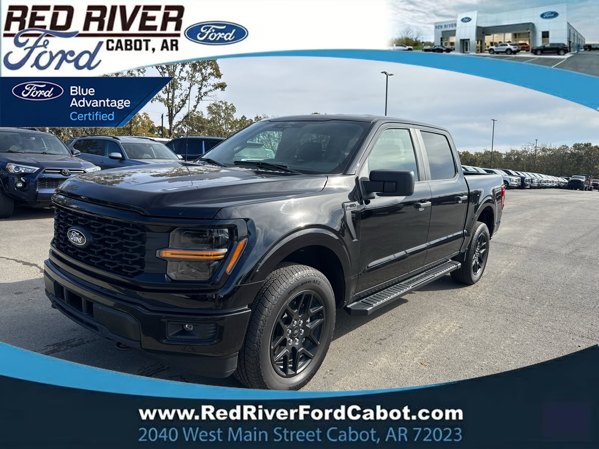 Certified 2025 Ford F150 STX w/ STX Black Appearance Package AWD/4WD image 1