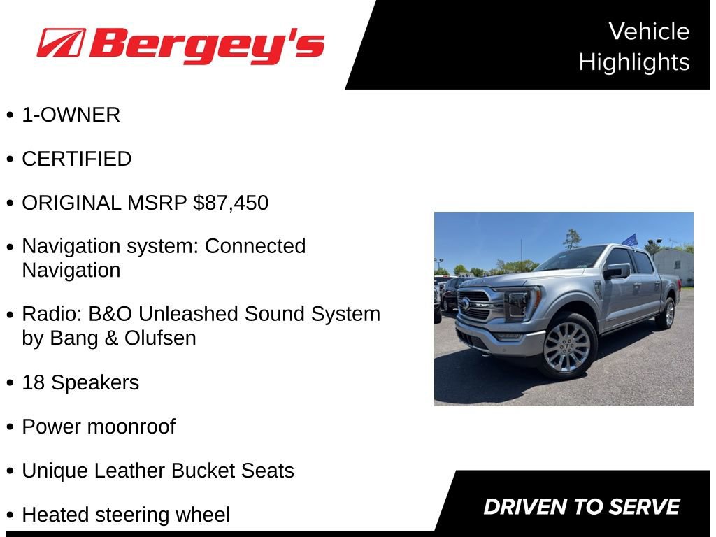 Certified 2023 Ford F150 Limited AWD/4WD image 5