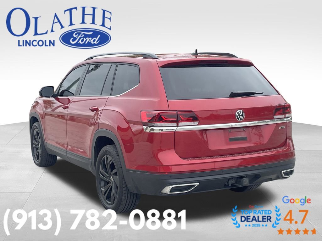 Used 2022 Volkswagen Atlas SE AWD/4WD image 3
