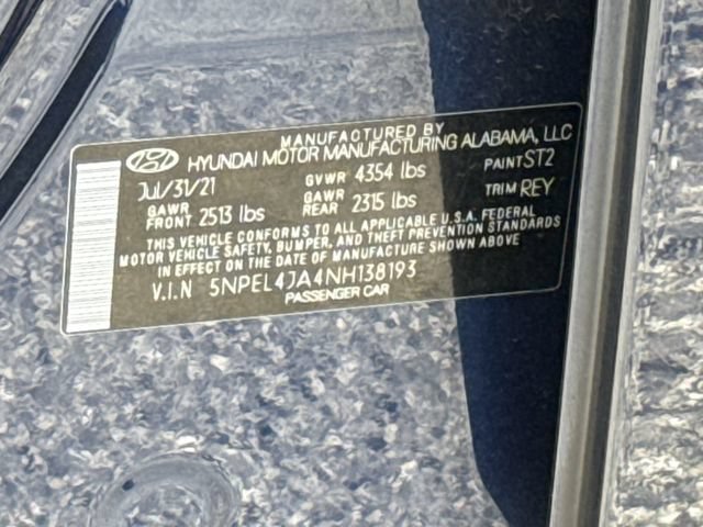 Used 2022 Hyundai Sonata SEL FWD image 45