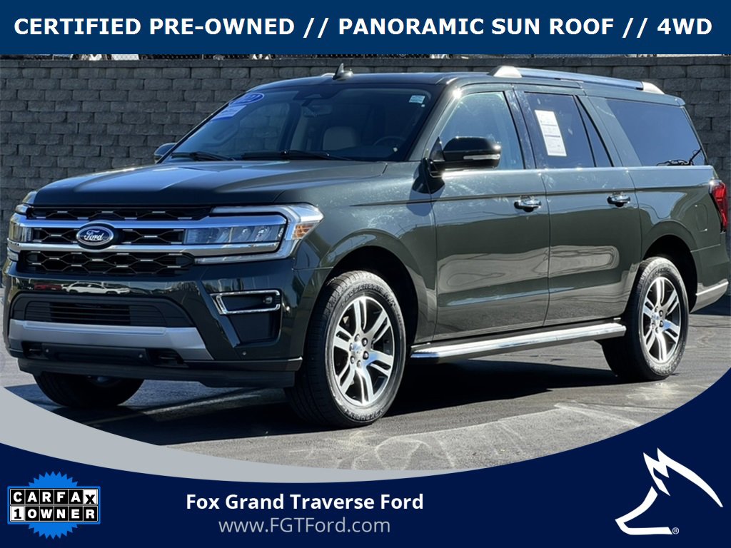 Certified 2022 Ford Expedition Max Limited