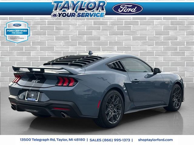 Certified 2024 Ford Mustang GT Premium w/ GT Performance Package RWD image 3