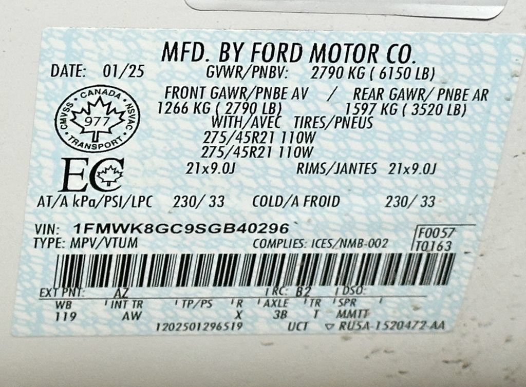 Certified 2025 Ford Explorer ST AWD/4WD image 61