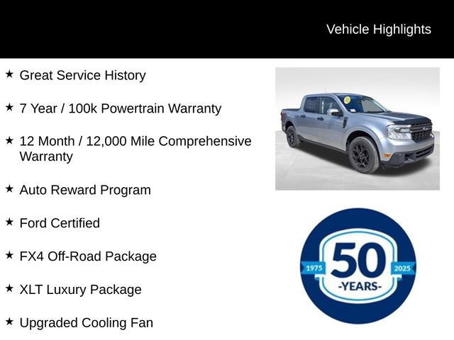 Certified 2023 Ford Maverick XLT w/ Equipment Group 300A Standard AWD/4WD image 7