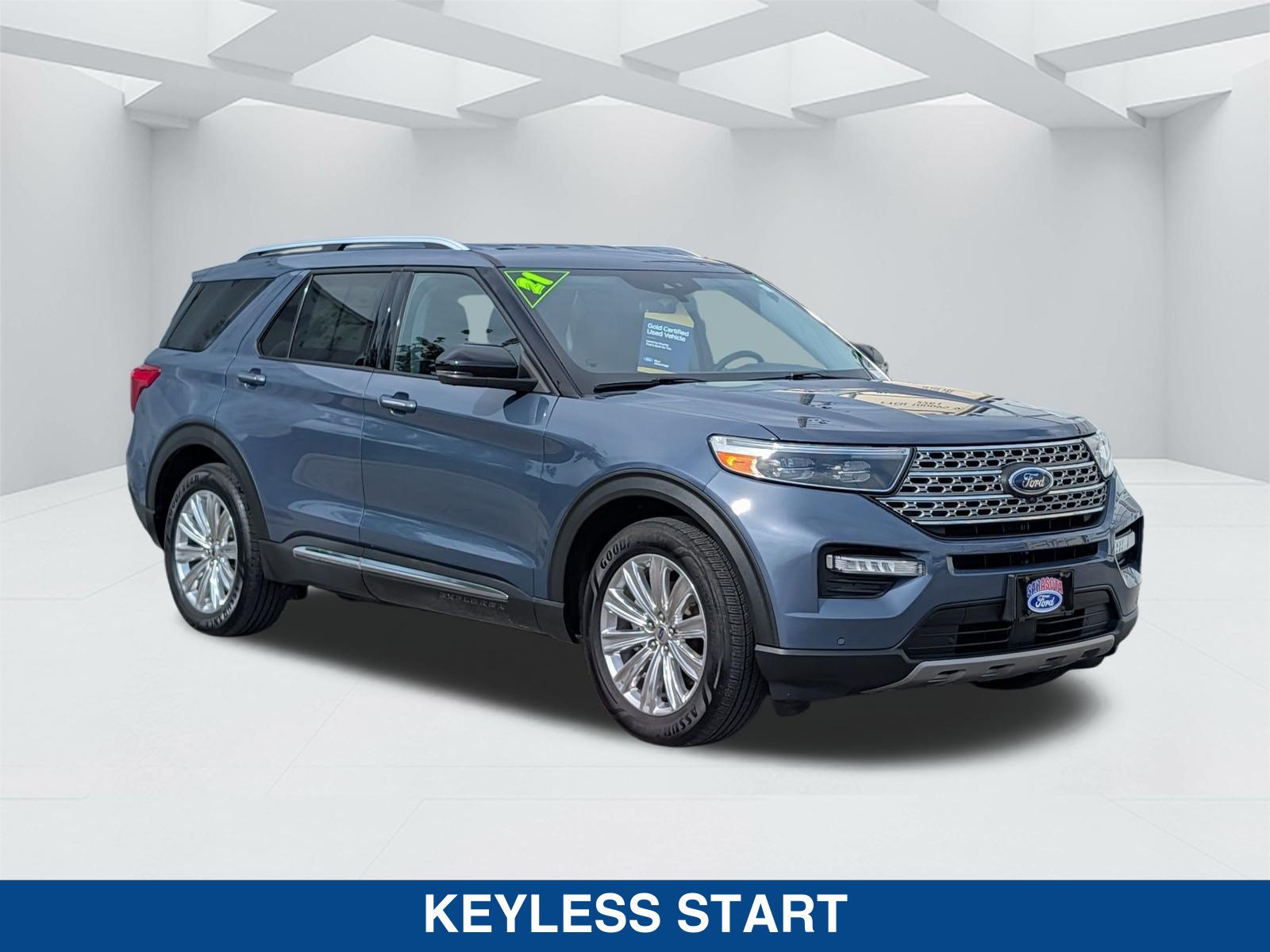Certified 2021 Ford Explorer Limited w/ Equipment Group 301A RWD image 3