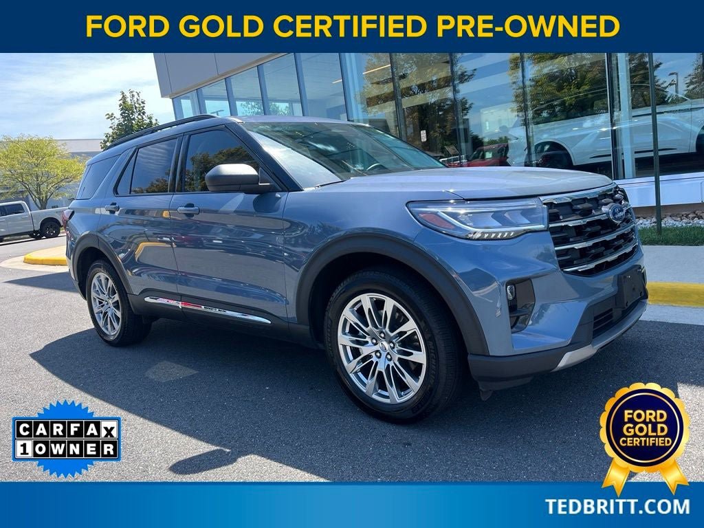 Certified 2025 Ford Explorer Active w/ Active Comfort Package AWD/4WD image 1