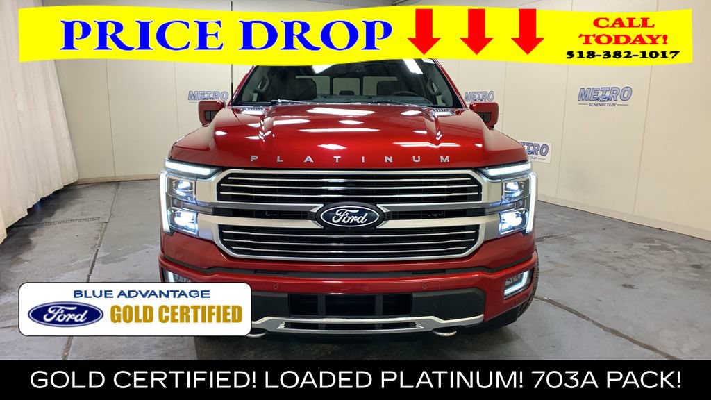Certified 2024 Ford F150 Platinum w/ Equipment Group 703A Plus AWD/4WD image 53