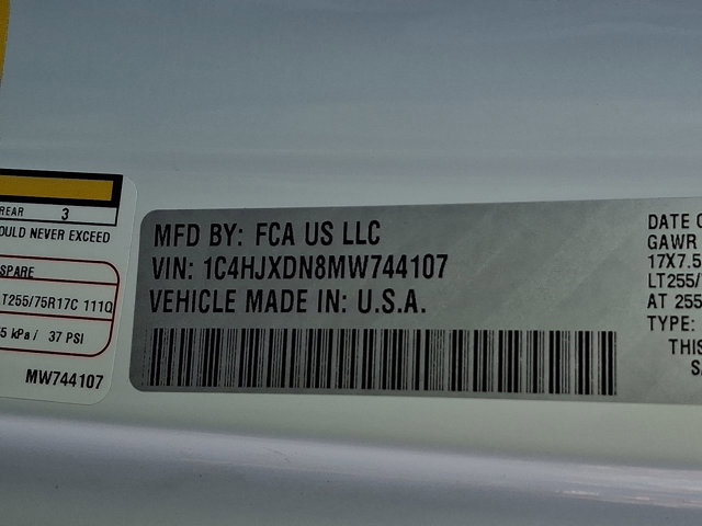 Used 2021 Jeep Wrangler Unlimited Sport image 30