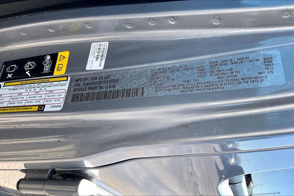 Used 2020 Jeep Wrangler Unlimited Sport S image 16