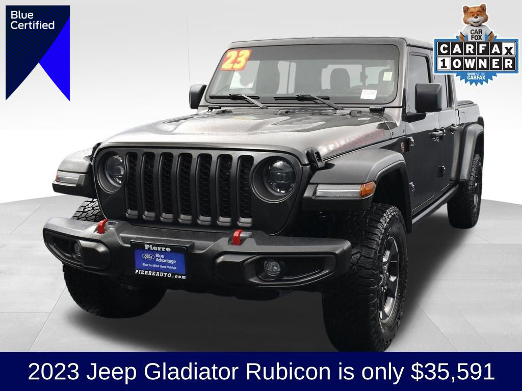 Used 2023 Jeep Gladiator Rubicon w/ LED Lighting Group