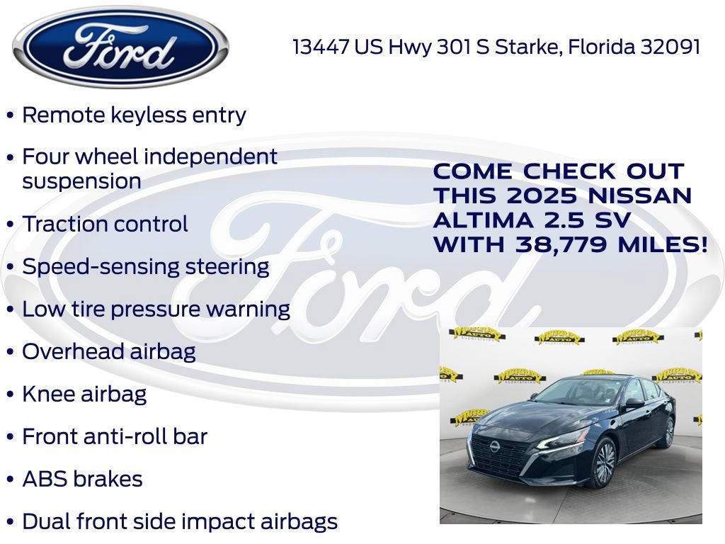 Used 2025 Nissan Altima 2.5 SV FWD image 22