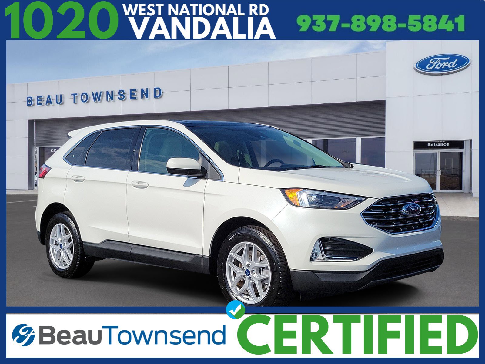 Certified 2022 Ford Edge SEL w/ Convenience Package