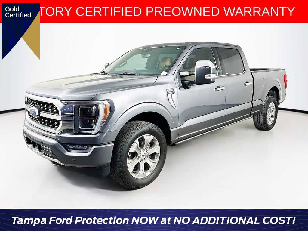 Certified 2022 Ford F150 Platinum w/ Trailer Tow Package