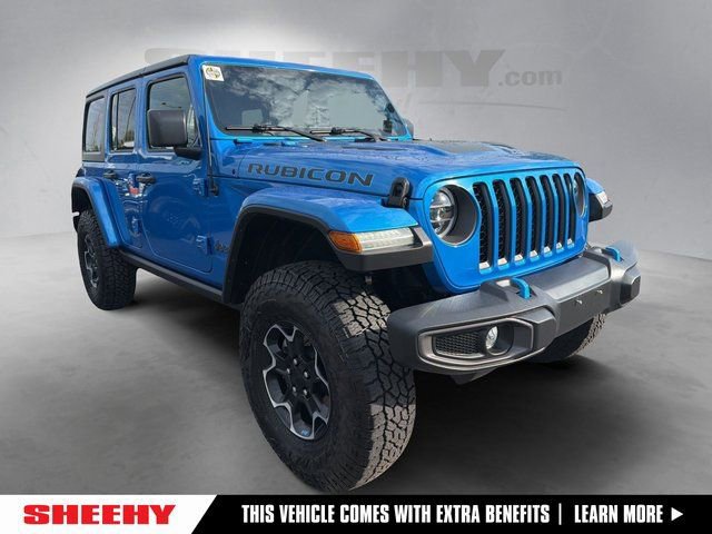 Used 2022 Jeep Wrangler Unlimited Rubicon 4xe w/ Cold Weather Group