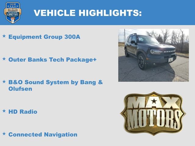 Certified 2025 Ford Bronco Sport Outer Banks w/ Outer Banks Tech Package+ image 5