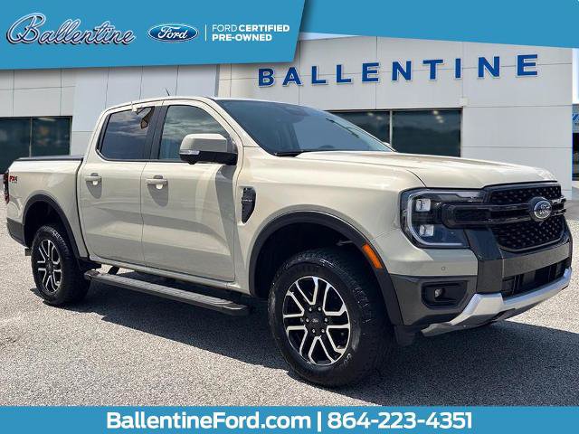Certified 2025 Ford Ranger Lariat w/ FX4 Off-Road Package