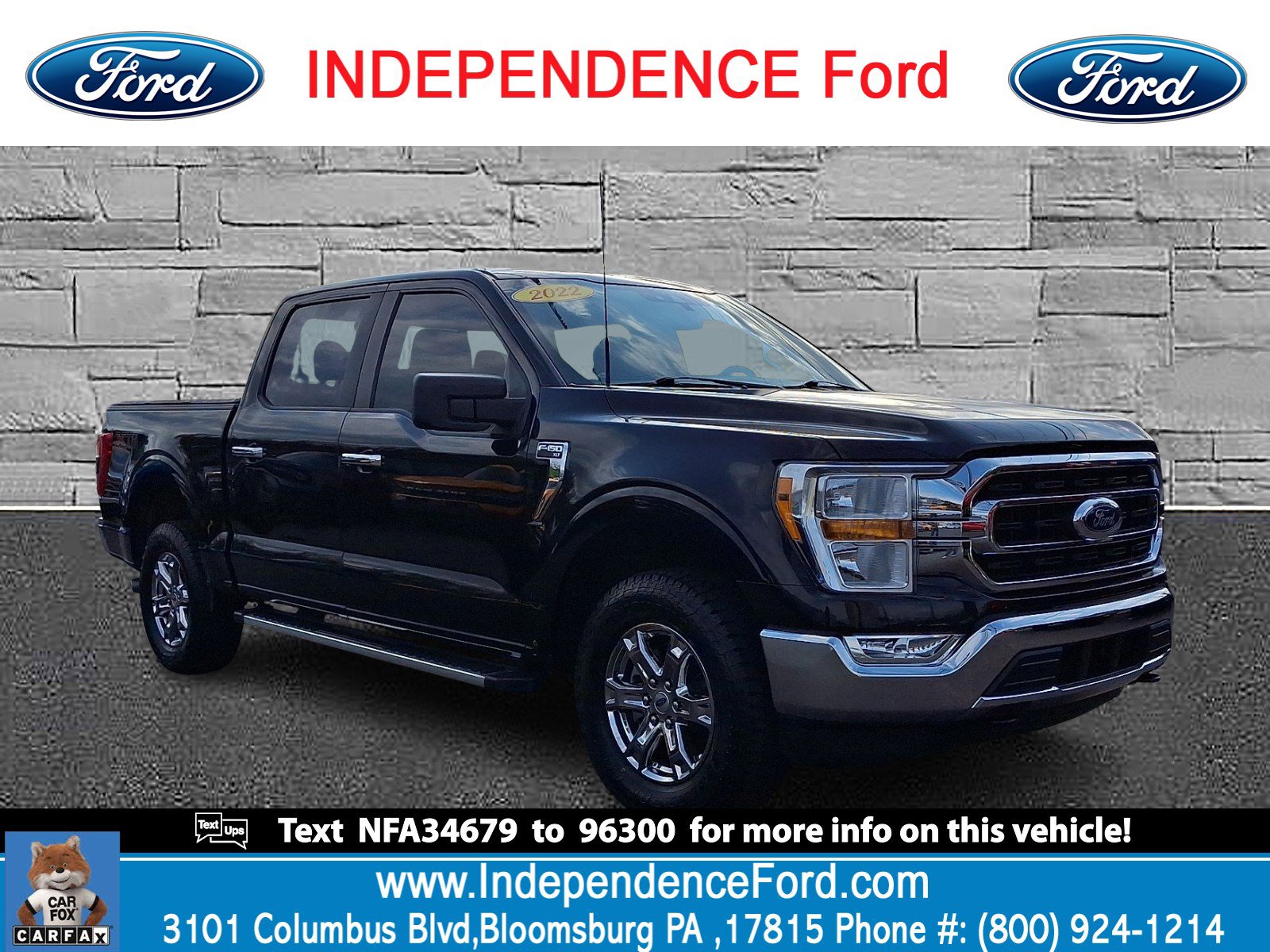 Certified 2022 Ford F150 XLT w/ XTR Package