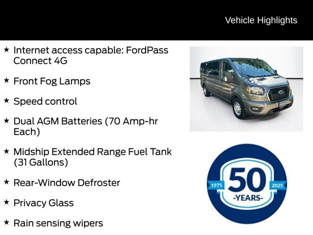 Certified 2025 Ford Transit 350 XLT AWD/4WD image 26