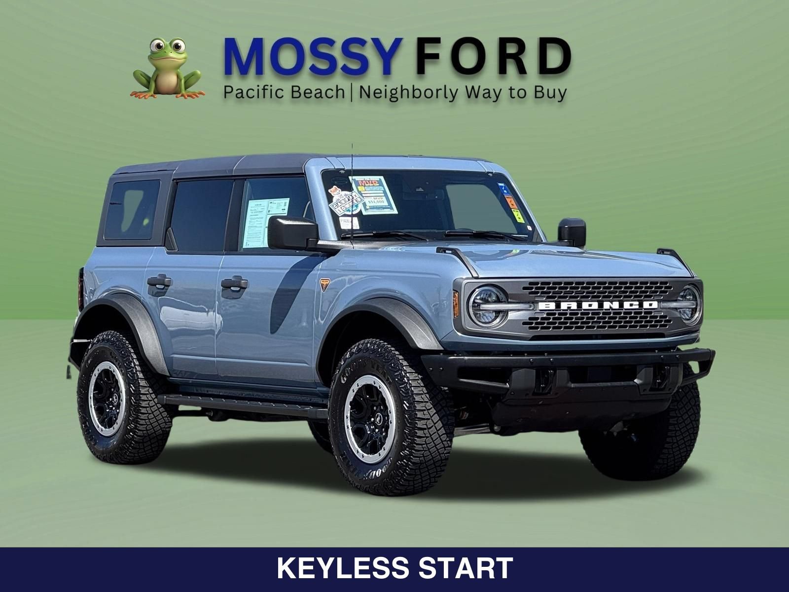 Certified 2024 Ford Bronco Badlands w/ Sasquatch Package AWD/4WD image 2