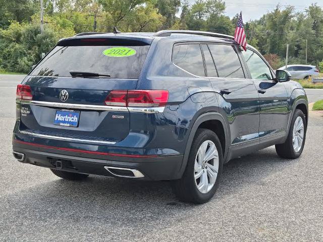 Used 2021 Volkswagen Atlas SE AWD/4WD image 3