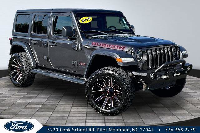 Used 2019 Jeep Wrangler Unlimited Rubicon w/ LED Lighting Group AWD/4WD image 1