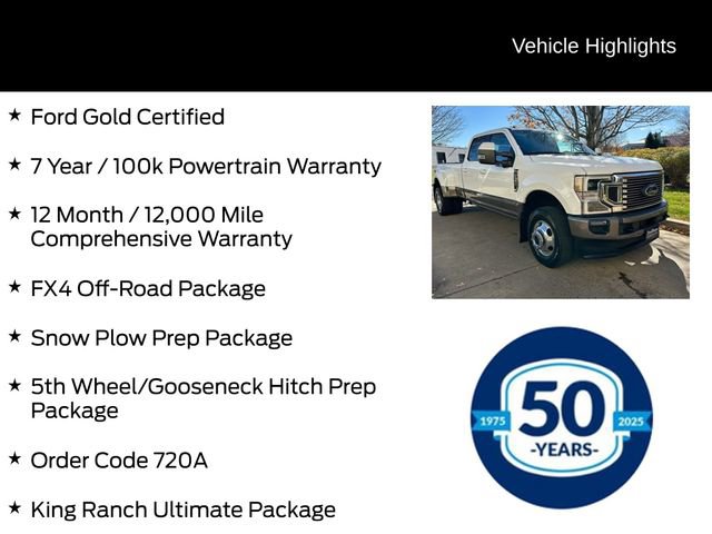 Certified 2021 Ford F350 King Ranch w/ King Ranch Ultimate Package image 6