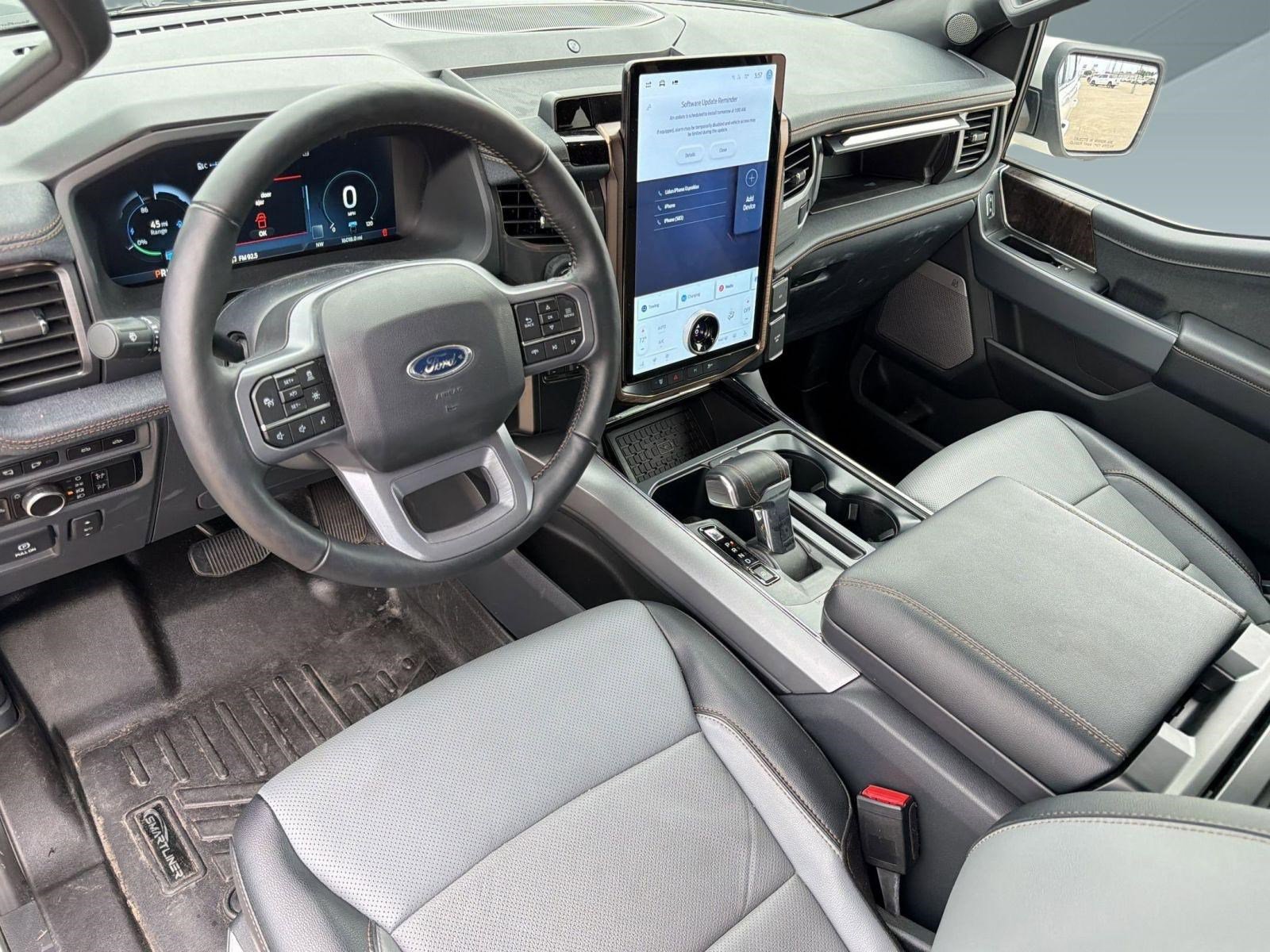 Certified 2023 Ford F150 Lightning Lariat w/ Equipment Group 511A High image 4