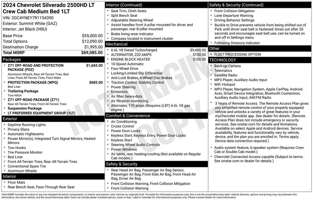 Used 2024 Chevrolet Silverado 2500 LT AWD/4WD image 9