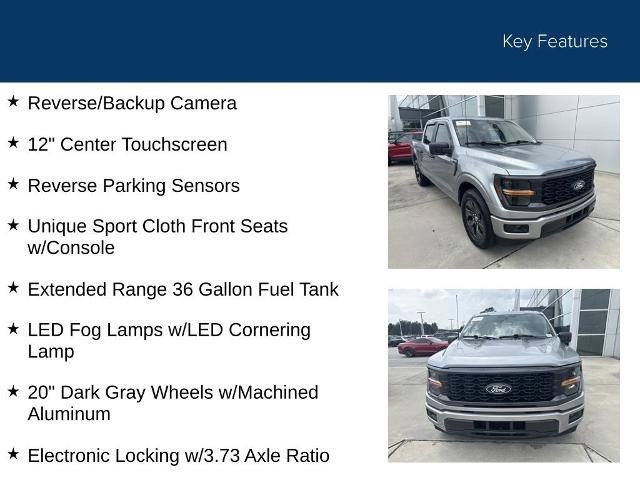 Certified 2025 Ford F150 STX w/ Equipment Group 200A RWD image 33