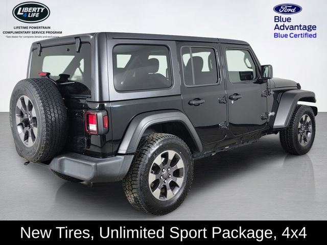 Used 2021 Jeep Wrangler Unlimited Sport AWD/4WD image 3