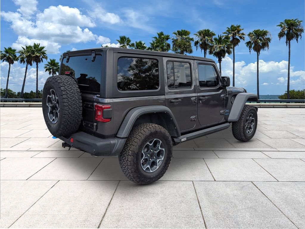 Used 2022 Jeep Wrangler Unlimited Rubicon 4xe w/ Steel Bumper Group image 9