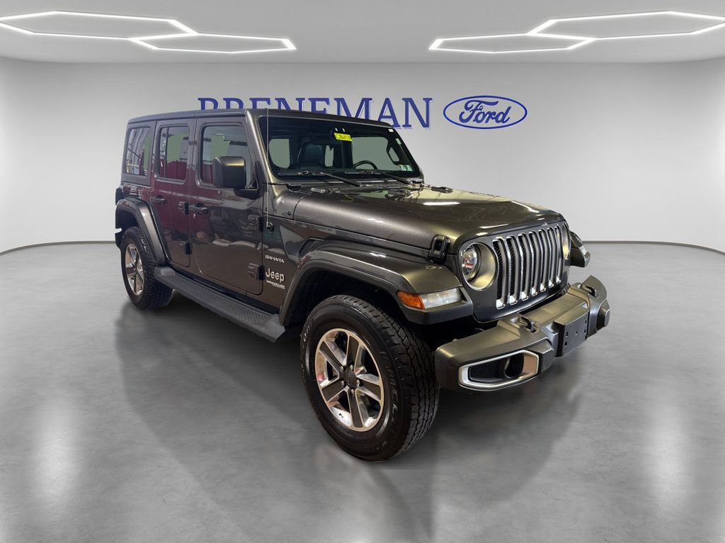 Used 2021 Jeep Wrangler Unlimited Sahara w/ Safety Group AWD/4WD image 3