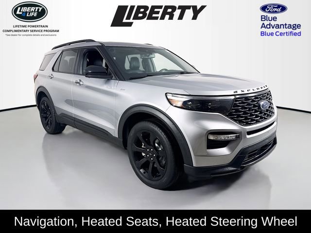 Certified 2022 Ford Explorer ST-Line w/ Class IV Trailer Tow Package