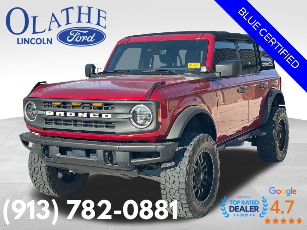 Certified 2021 Ford Bronco Black Diamond