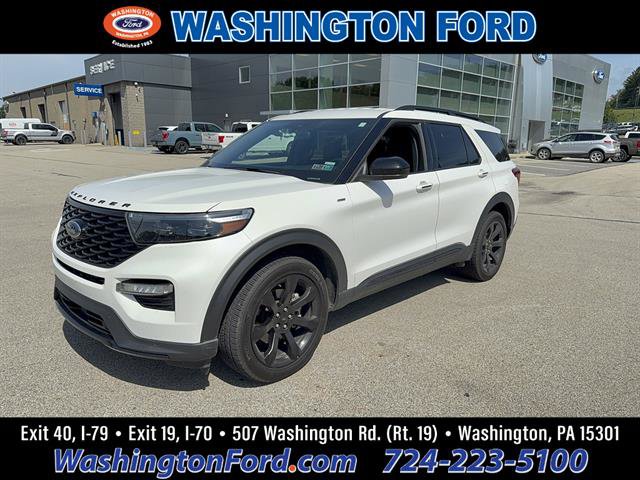 Certified 2024 Ford Explorer ST-Line w/ Class IV Trailer Tow Package