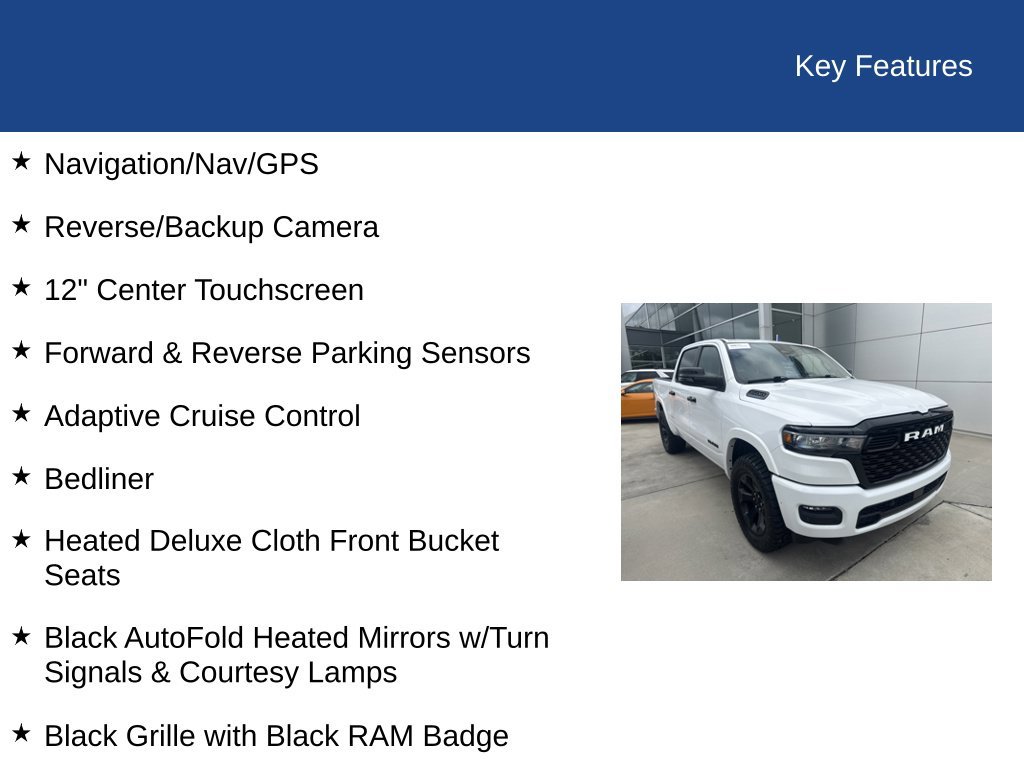 Used 2025 RAM 1500 Big Horn RWD image 34