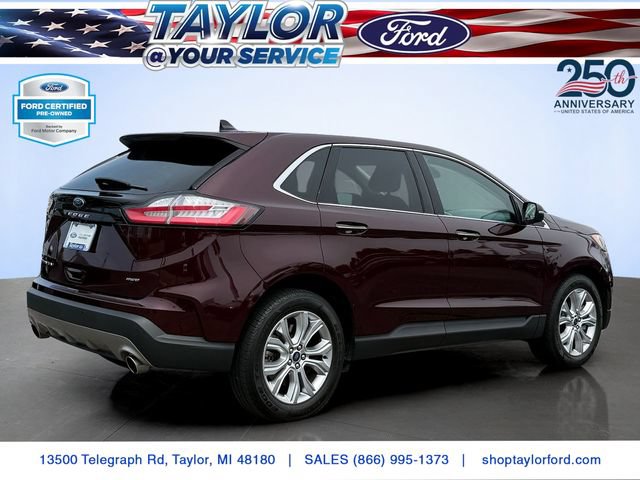 Certified 2021 Ford Edge Titanium AWD/4WD image 4
