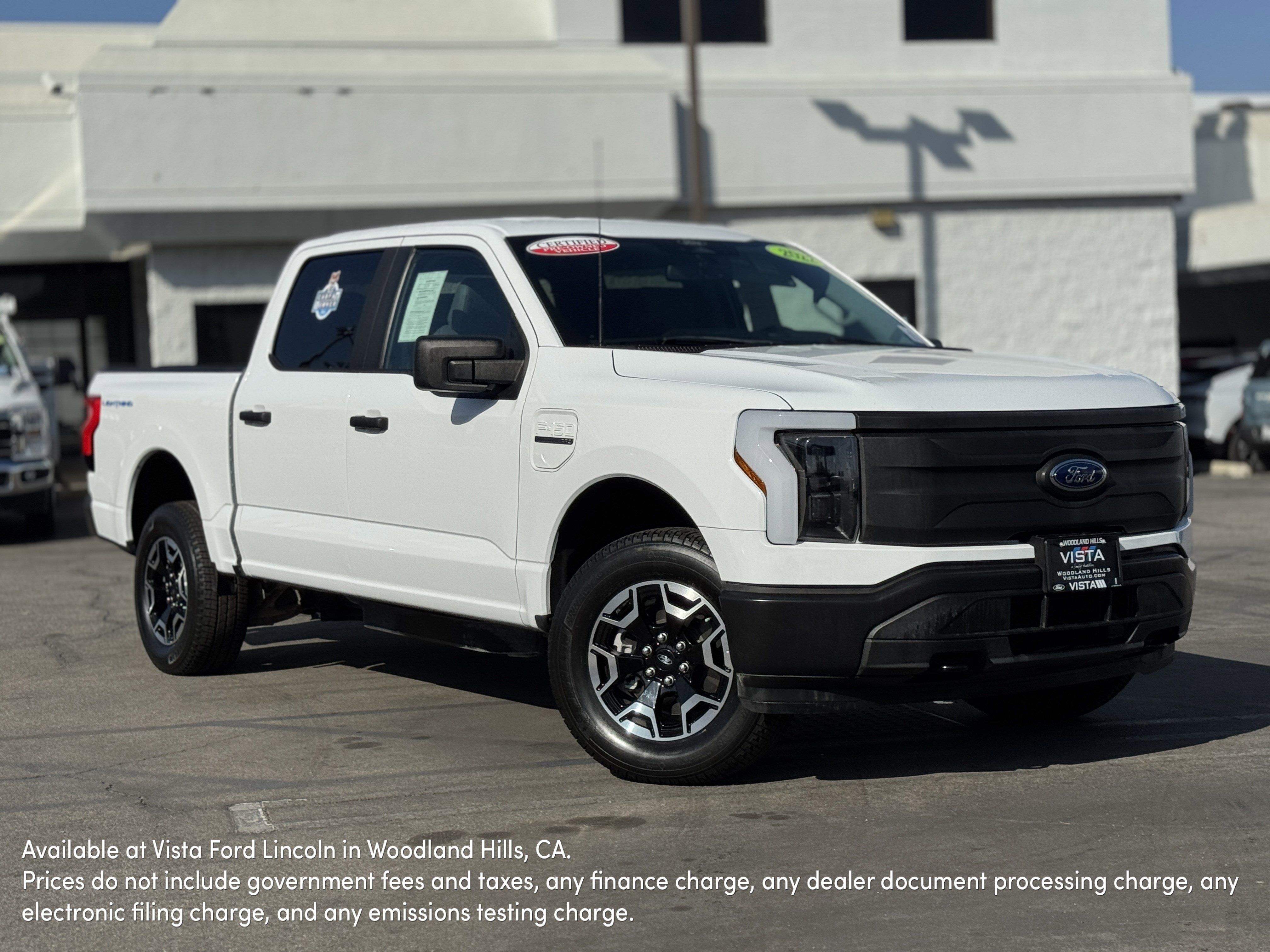 Certified 2022 Ford F150 Lightning Pro