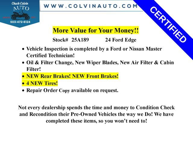 Certified 2024 Ford Edge SEL image 2