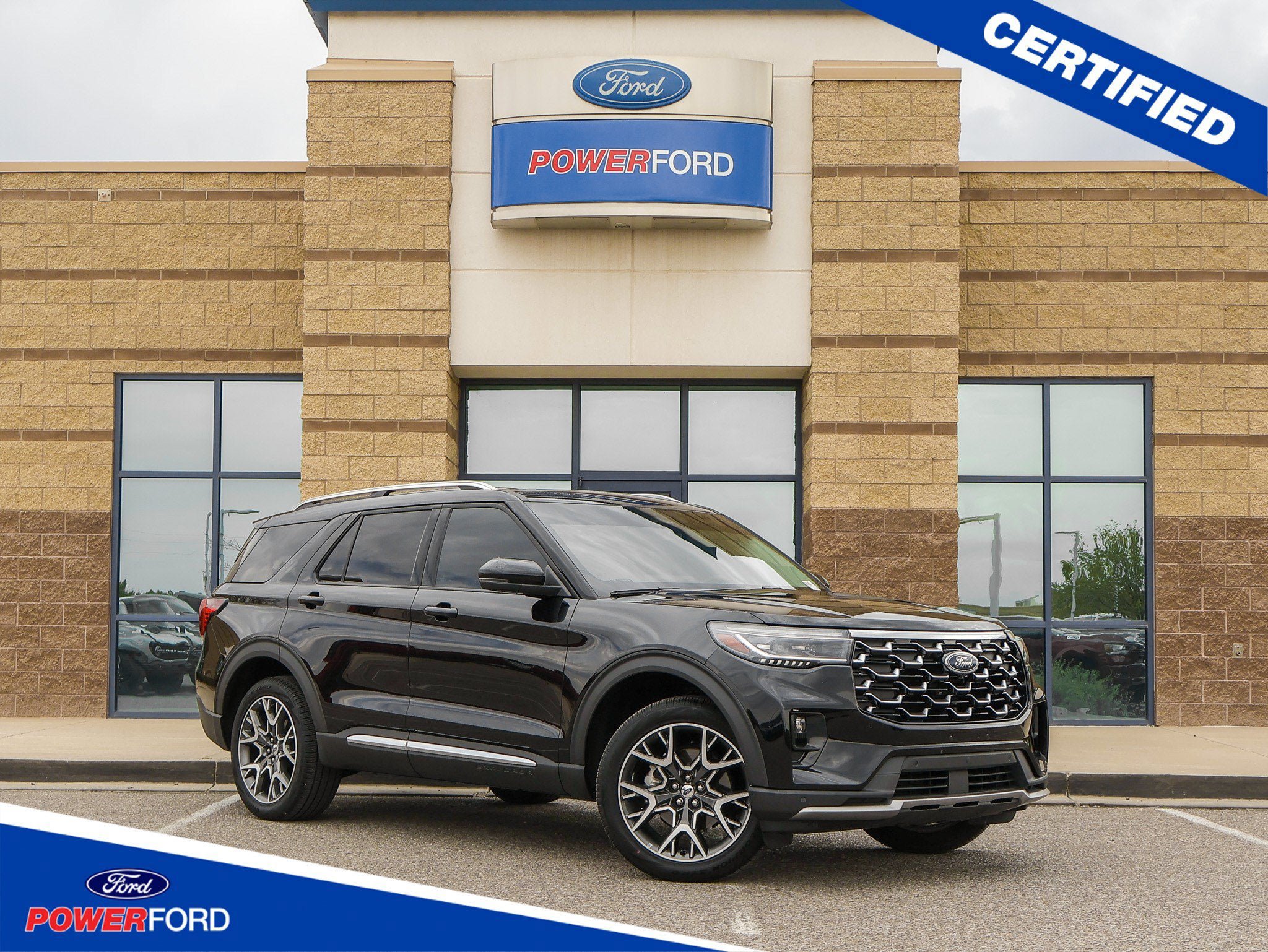 Certified 2025 Ford Explorer Platinum w/ Ultimate Package