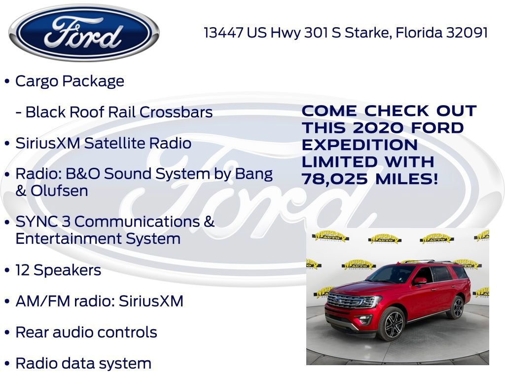 Certified 2020 Ford Expedition Limited w/ Special Edition Package image 27