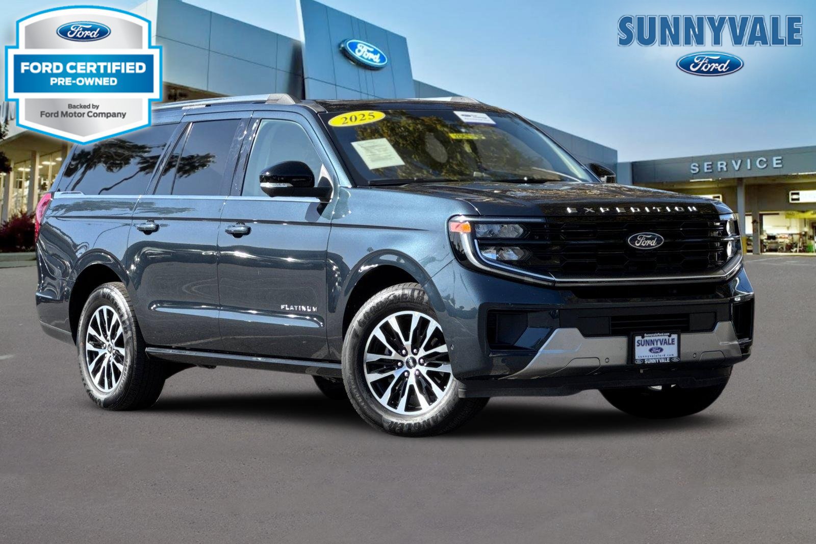 Certified 2025 Ford Expedition Max Platinum