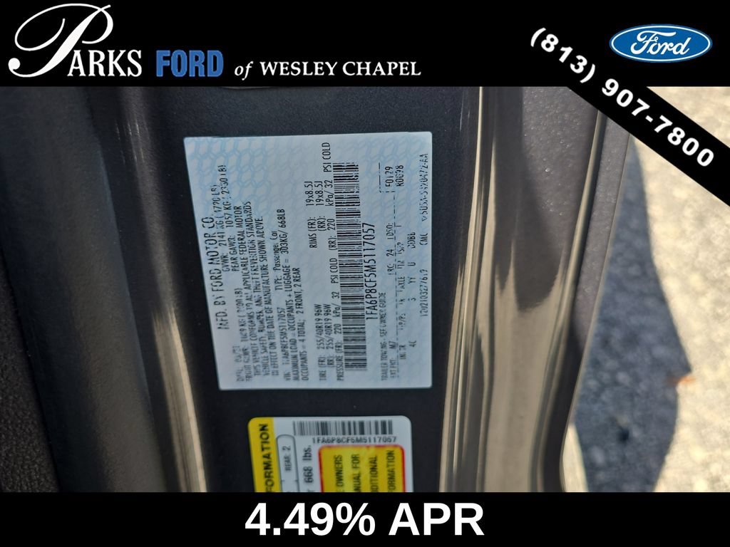 Certified 2021 Ford Mustang GT Premium w/ Black Accent Package RWD image 29