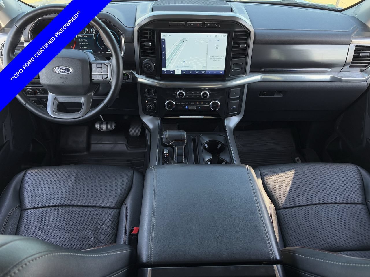 Certified 2022 Ford F150 Lariat w/ FX4 Off-Road Package AWD/4WD image 12